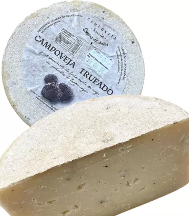 Demie Fromage de Brebis Truffé Artisanale