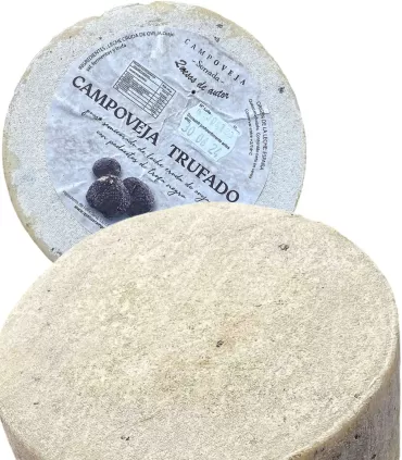 Tomme entière Fromage de Brebis Truffé Artisanale