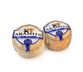 2 Tommettes brebis vache Aramits coupée — pâte souple croûte naturelle