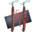 Chorizo súper piquant artisanal Obach — charcuterie catalane piment fort